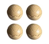 Protezioni per gambe in plastica, 4 pezzi, design sferico | Il design sferico impedisce l'affondamento, si adatta a fanghi morbidi, erba, sabbia, previene le gambe bloccate