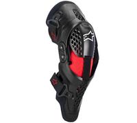 Protezioni per ginocchia Alpinestars SX-1 Plasma nere-rosse-grigie S/M
