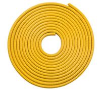 Protezioni per i bordi delle porte, finiture per b Car Door Edge Guards No Glue 16ft U Type Rubber Trim For Cars Multicolor Multi Sizes(Yellow,10x17mm Grip 3~6mm)
