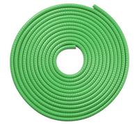 Protezioni per i bordi delle porte, finiture per b Car Door Edge Guards No Glue 16ft U Type Rubber Trim For Cars Multicolor Multi Sizes(Green,10x17mm Grip 3~6mm)