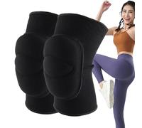 Protezioni per il ginocchio per donna, comode e traspiranti, elastiche, antiscivolo, maniche al ginocchio, per corsa, yoga, danza, corsa, alpinismo, ciclismo, pattinaggio basket