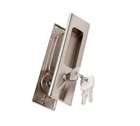 Protezioni per la privacy Set di ganci per porta scorrevole Resistente Bagno per bagni e servizi igienici Hardware in lega di zinco Invisibile Installazione liscia per porte in legno