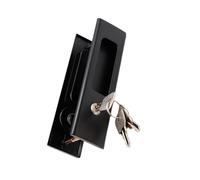 Protezioni per la privacy Set di ganci per porta scorrevole Resistente Bagno per bagni e servizi igienici Hardware in lega di zinco Invisibile Installazione liscia per porte in legno