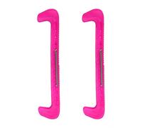 Protezioni per Lame per Pattini da Ghiaccio, 1 Paio di Protezioni per Lame per Hockey su Ghiaccio, Coprilama Pattini Ghiaccio con Protezione per Pattinaggio su Ghiaccio a Molla(Rosa)