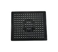 Protezioni per lavello da cucina | Tappetino per lavello rettangolare, centrino resistente al calore, tampone di scarico tagliabile,Pad per lavello elastico, protezione per lavello in gomma po