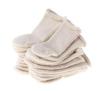 Protezioni per le dita in cotone per evitare di proteggere, per stampe pulite, lucidanti, strumento artigianale, 20 culle senza lattice, misura piccola