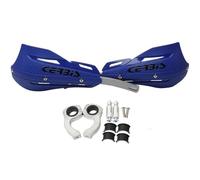Protezioni Per Le Mani Universali 22mm 28mm Adatte A Tutte Bici Da Cross Per Motociclette Kit Di Montaggio Per Maniglie Paramani(Blue)
