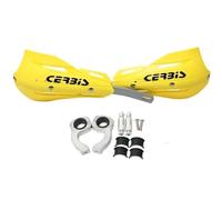 Protezioni Per Le Mani Universali 22mm 28mm Adatte A Tutte Bici Da Cross Per Motociclette Kit Di Montaggio Per Maniglie Paramani(Yellow)