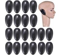 Protezioni per le orecchie in silicone, 100 pezzi, per tinture per capelli, protezioni professionali per le orecchie, per doccia, tinture per capelli, salone, bella lavorazione