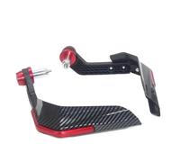 Protezioni per Leve Freno Frizione Per TDM850 TDM900 1991-2002 Protezione Per La Protezione Della Mano Del Motociclo Blocca Il Paramano Del Vento(rosso)