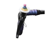 Protezioni per maniglie dei freni a maglia tappi per bici leve dei freni per bambini decorazione morbida decorativa cappello decorativo per bici tappi per leva del freno per bambini decorazione per