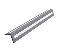 Protezioni per pareti di Garage, Protezioni angolari Resistenti per parcheggi multipiano - Paraurti in Gomma a Forma di L con Strisce Riflettenti Gialle, 10 Pezzi, Spessore 0,3/0,4 Pollici,