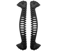 Protezioni per pattini da ghiaccio, morbide ed elastiche, 35 x 2,5 x 5,8 cm, attrezzatura protettiva per pattinaggio, protezioni per pattini da hockey, design leggero per giovani, adulti, neve inverno