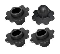 Protezioni per pavimenti per gambe della sedia - Cuscinetti per gambe della sedia, protezioni per pavimenti, pavimenti in legno, anti-affondamento, confezione da 4, coperture per piedi per sedia