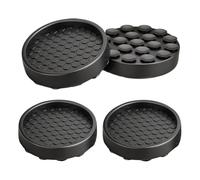 Protezioni per pavimenti per mobili - 4 pezzi Coppette per roulette in silicone | Slider per mobili su pavimenti in legno duro | per letto divano armadio sedia da tavolo ed elettrodomestici