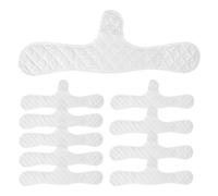 Protezioni per reggiseno in cotone - Coppette assorbilatte riutilizzabili da 10 pezzi, Asciugamano per tette lavabile a prova di sudore, Inserti invisibili per lingerie da donna | Ragazze adolescenti