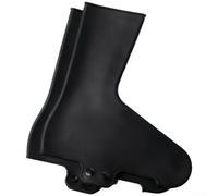 Protezioni per scarpe da ciclismo impermeabili in silicone elastico per bloccare il vento e l'esclusione dell'umidità sui sentieri (S nero)