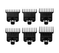 Protezioni per tagliacapelli Babyliss Pro FX787, FX726 e Andis T Outliner G, GO, GTO, ORL, LS2, LS3, PLS, PMT-1, RT-1, SLII, 6 pezzi, colore nero