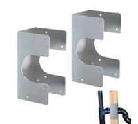 Protezioni per Tubi | 2 Pezzi Protezione Tubi | Paraspigoli per Strutture,per Rinforzo Strutturale in Progetti Idraulici e Controsoffitti Bagno