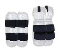Protezioni regolabili per arti marziali, 4 pezzi, protezioni per le braccia da taekwondo, con protezioni per stinchi in schiuma EVA per boxe, kickboxing, karate, arti marziali miste