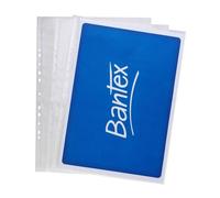 Protezioni resistenti in fogli Bantex in polipropilene, formato A3 goffrato, 120