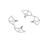 PROTEZIONI SUNNYLIFE A3S-KC910, compatibile con DJI Air 3S e DJI Air 3, TPU, 84 g