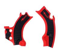protezioni telaio Honda Crf r 250 2022 - 2024 Crf r 450 2021 - 2024 rosso/nero