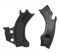 protezioni telaio in plastica Rtech Honda Crf r - rx 250 / 450 2025 - 2026 nero