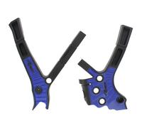 protezioni telaio in plastica Rtech Yamaha Yz 125 / 250 2005 - 2026 nero/blu