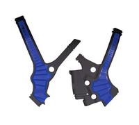 protezioni telaio in plastica Rtech Yamaha Yz 85 2022 - 2025 nero/blu