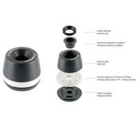 LIGHTECH KIT COPPIA TAMPONI PARATELAIO CARENA APRILIA TUONO V4 2015-2016-2017