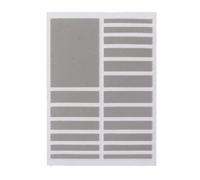 Protezioni trasparenti invisibili, utili regolatori di dimensioni per allentare e scivolare via, Misura unica, come descritto