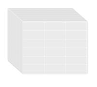 Protezioni trasparenti per etichette, 504 pezzi, trasparenti, rettangolari, adesive, per buste da pacchetto, 8 x 3 cm