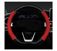 Protezioni Volante Per Fiat Per Ducato 500 500L Per Grande Per Punto Per Bravo Per Panda Per Stilo Coprivolante Per Auto In Pelle In Fibra Carbonio Coprivolanti(D Type B)