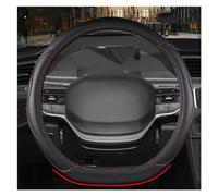 Protezioni Volante Per GEOMETRIA C 2020 2021 2022 2023 2024 37-38 CENTIMETRI In Pelle Elastica Volante Protezione Tipo D Copertura Sterzo Coprivolanti(Red Thread D Type)