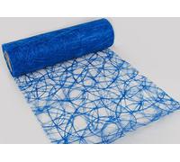 Protinam, Runner da tavola “Sizoflor”, larghezza 30 cm, adatto per decorare la tavola durante le grigliate, in estate, per Pasqua, Natale o matrimoni, Plastica, blau 7340, 5m