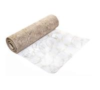 Protinam, Runner da tavola “Sizoflor”, larghezza 30 cm, adatto per decorare la tavola durante le grigliate, in estate, per Pasqua, Natale o matrimoni, Plastica, mandel 2300, 5m