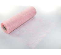 Protinam, Runner da tavola “Sizoflor”, larghezza 30 cm, adatto per decorare la tavola durante le grigliate, in estate, per Pasqua, Natale o matrimoni, Plastica, hellrosa 3025, 5m