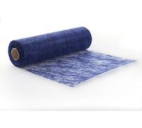 Protinam Runner da Tavolo in Poliestere 7570 Blu Scuro, 25 m, 20