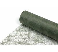 Protinam Runner da Tavolo, Poliestere, 6605 Verde Muschio, 20m