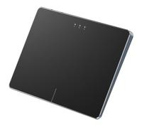 ProtoArc Trackpad Bluetooth per Windows 10/11, T1 Plus Touchpad ad alta precisione, mouse wireless con supporto multi-gesto per computer/desktop/laptop, grigio nero