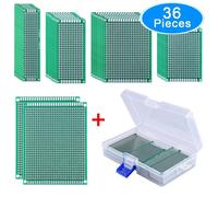 Protoboard Kit PCB bifacciale costruzione plastica pastiglie saldanti