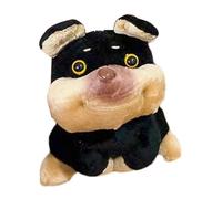 Protoence Charm Peluche Per Accessori | Decorazione Ciondolo Cane Con | Ciondolo per Borse Imbottito,Per Zaino Chiavi Auto Cartella Portafoglio Borsetta Compleanno