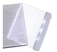 Protoence Lampada per la Lettura dei Libri - Illuminatore Portatile per le Pagine | Luce Notturna per Libri da Lettura | per Bambini Donne ri Scrivania Comodino Soggiorno Scuola Dormitorio Viaggio