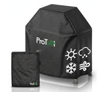 ProTool Copertura Barbecue Impermeabile 420D, Telo Copri Barbecue per BBQ Gas, Carbonella ed Elettrico, Tessuto Oxford Antistrappo, Cover Protettiva Anti Pioggia, Sole, UV, Vento, Neve e Polvere