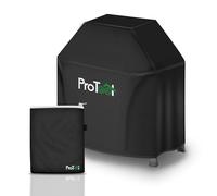 ProTool Copertura Barbecue Impermeabile, Telo Copri Barbecue Gas Carbonella Elettrici BBQ Grill in Tessuto Oxford Resistente, Cover Protettiva Anti Pioggia UV Sole Polvere Neve Vento (80x66x100)