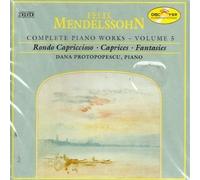 PROTOPOPESCU DANA (piano) - Mendelssohn