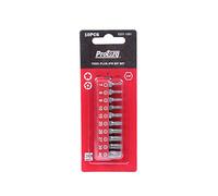 Protorq TORX PLUS - Set di 10 punte antimanomissione a 5 punte (IPR 7-IPR 40), 25 mm, in acciaio S2 di alta qualità