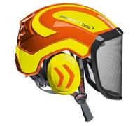Protos Arborist, casco di sicurezza integrale con protezione dell'udito, Arancione