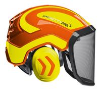 PROTOS Casco integrale FOREST orange - neongelb